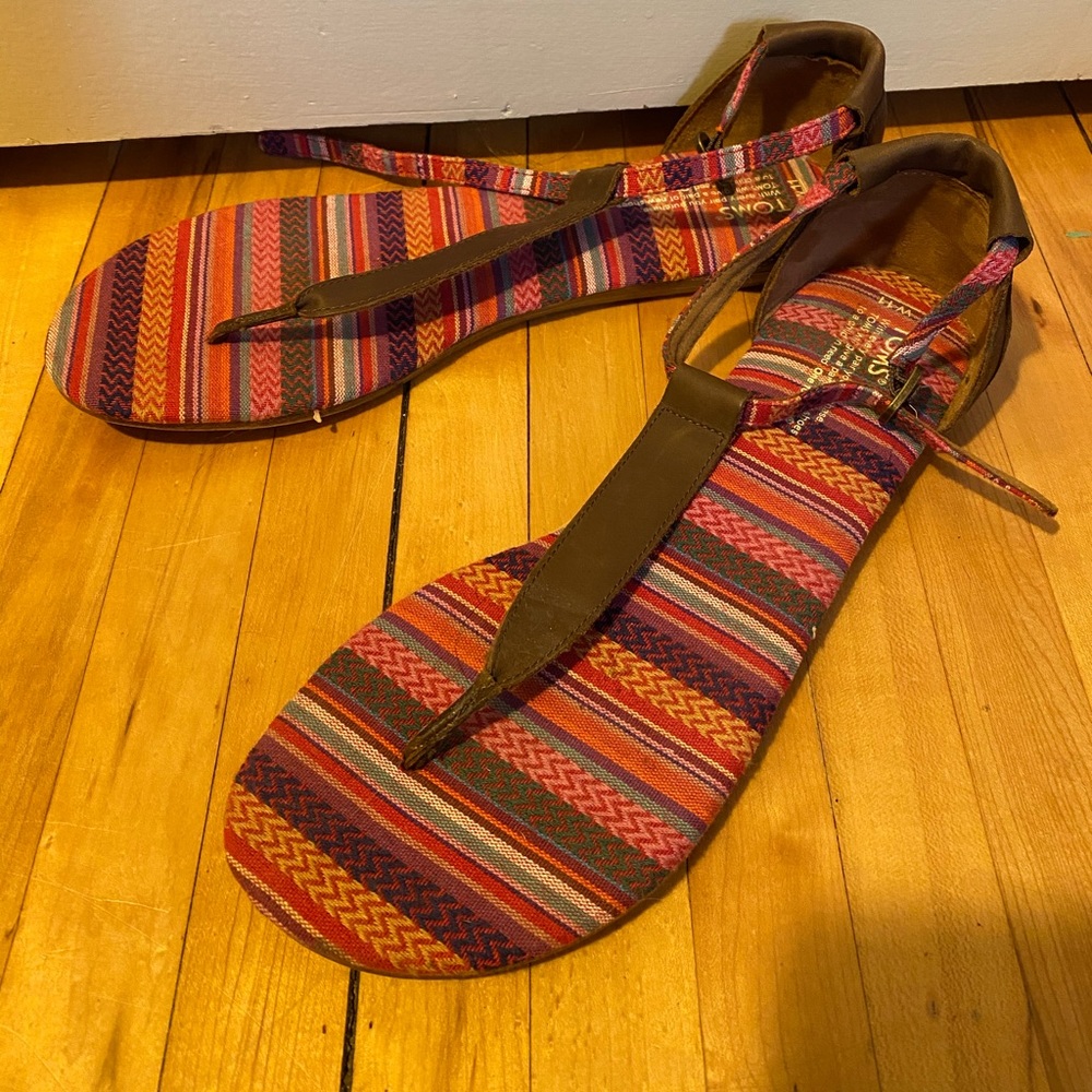 Toms striped Sandals